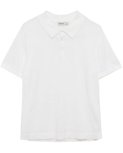 Jonathan Simkhai Barron Cotton Polo Shirt - White