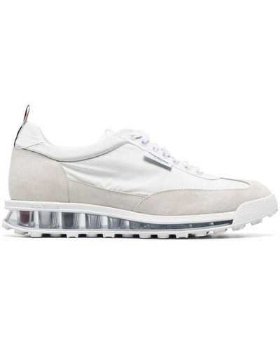 Thom Browne Baskets Tech Runner - Blanc