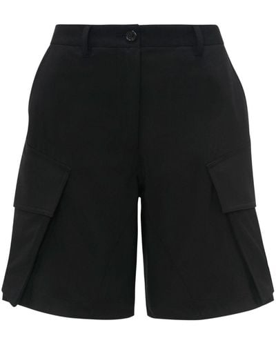 JW Anderson Tailored Cargo Shorts - Black