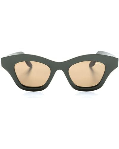 LAPIMA Tessa Petit Square-frame Sunglasses - Natural