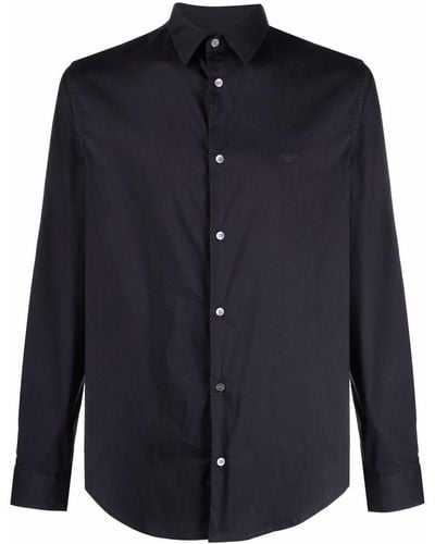 Emporio Armani Shirts - Blue