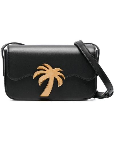 Palm Angels Palm Beach Shoulder Bag - Black