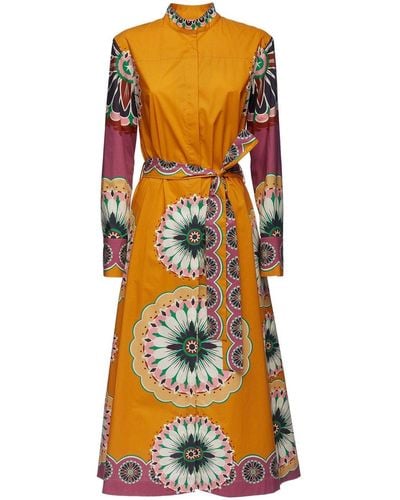 La DoubleJ Sundowner Dress - Orange