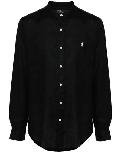 Ralph Lauren Chemise à motif Polo Pony - Noir