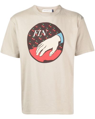 Undercover T-shirt Met Print - Grijs