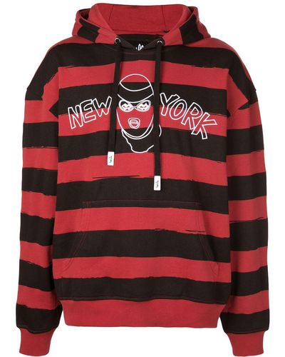 Haculla Sudadera con capucha New York Robber - Rojo