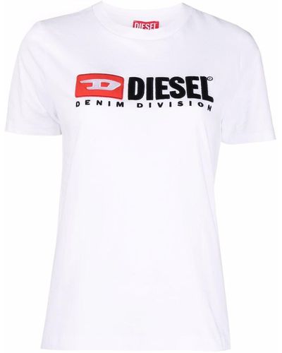 DIESEL T-reg-div Tシャツ - ホワイト