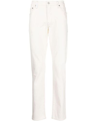 Citizens of Humanity Adler Low-rise Slim-cut Jeans - White