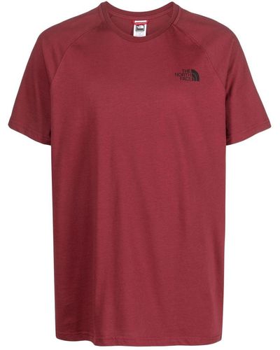 The North Face Chest Logo-print Detail T-shirt - Red