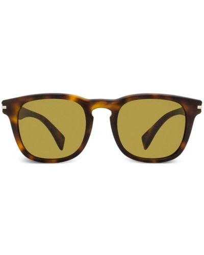 Lanvin Rectangle-frame Sunglasses - Natural