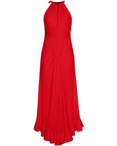 Proenza Schouler Crepe Jersey Maxi Dress - Red