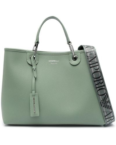 EA7 Bolso shopper MyEA mediano - Verde