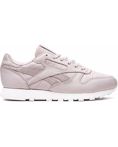 Reebok Classic Leather Low-top Trainers - Pink