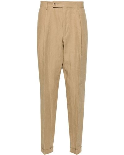 Caruso Armide Linen Pants - Natural