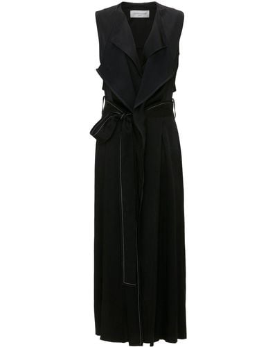 Victoria Beckham トレンチ ドレス - ブラック