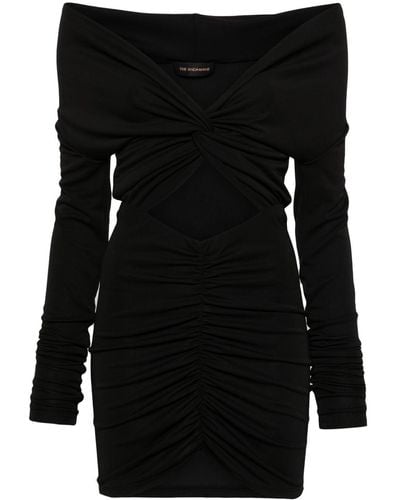 ANDAMANE Kendall Ruched Minidress - Black