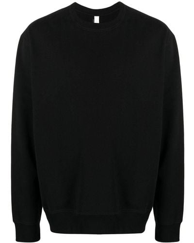 Suicoke Crew Neck Pullover Sweatshirt - Black