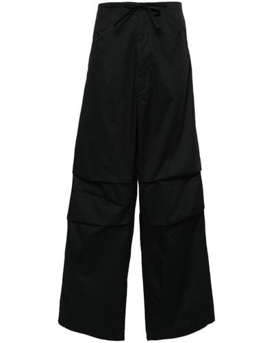DARKPARK Daisy High-waist Loose-fit Trousers - Black
