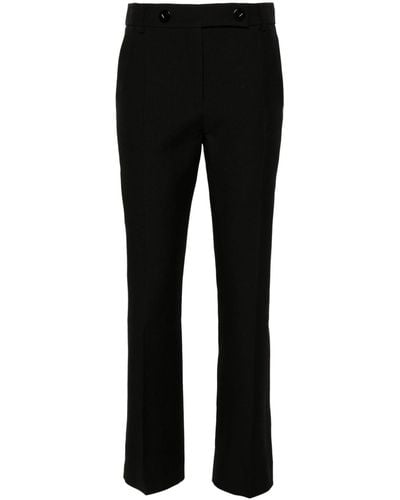 Valentino Garavani Straight-leg Tailored Trousers - Black
