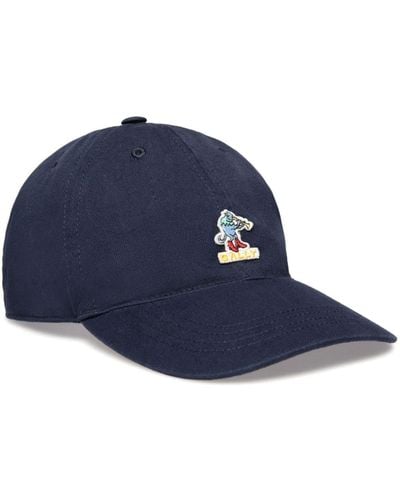 Bally Cappello da baseball con applicazione - Blu