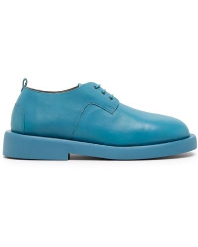 Marsèll Gommello Leather Derby Shoes - Blue