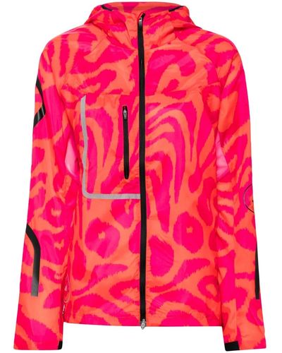 adidas By Stella McCartney Truepace Hooded Running Jacket - Pink
