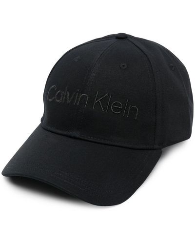 Calvin Klein ロゴ キャップ - ブラック