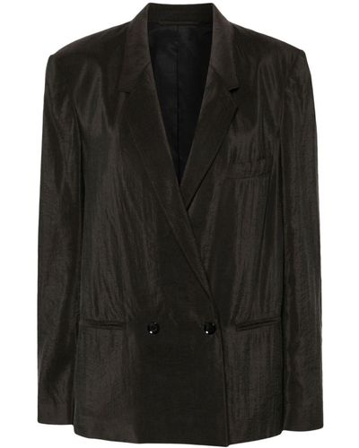 Lemaire Blazer doppiopetto - Nero