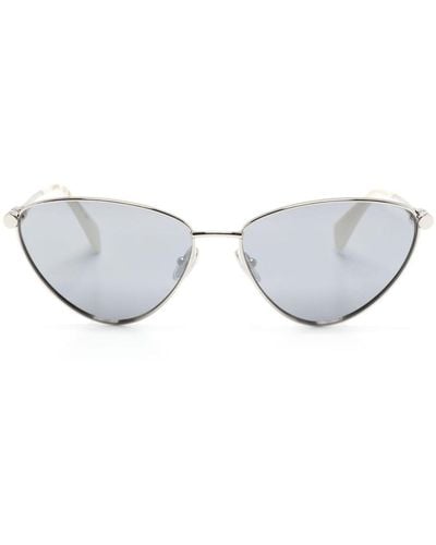 Lanvin Sequence Cat-Eye-Sonnenbrille - Weiß