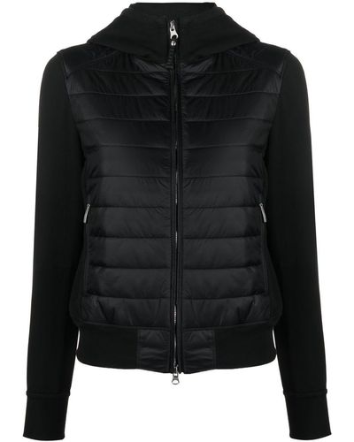 Parajumpers Caelie Hooded Quilted Jacket - Black