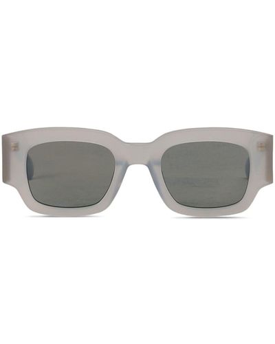 Ami Paris Classical Square-frame Sunglasses - Grey