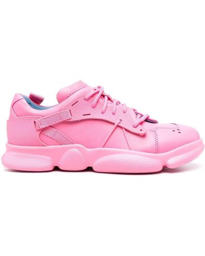 Camper Karst Twins Leather Sneakers - Pink