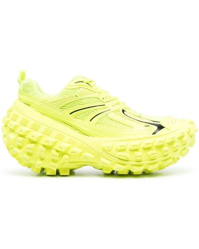 Balenciaga Defender Chunky-sole Trainers - Yellow