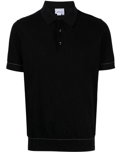 Brioni Classic Polo Shirt - Black