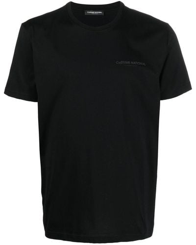 CoSTUME NATIONAL T-shirt Met Logoprint - Zwart