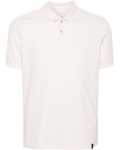 BOGGI Logo-tag Polo Shirt - White