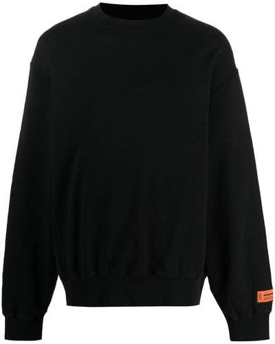 Heron Preston Sweater Met Logopatch - Zwart