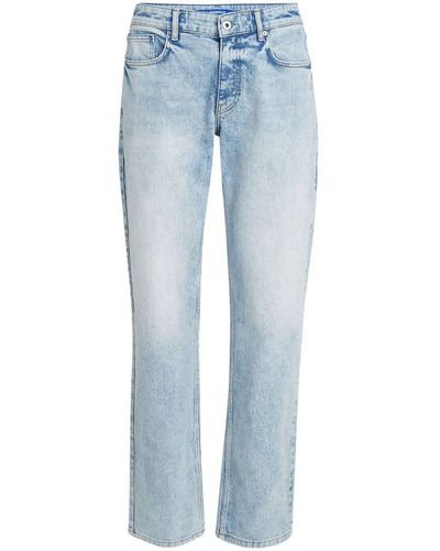 Karl Lagerfeld Straight Jeans - Blauw