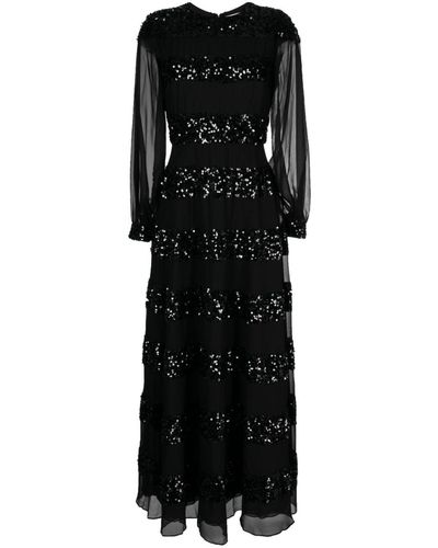 Sachin & Babi Brenda Sequin-embellished Dress - Black