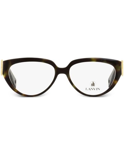 Lanvin Gafas con montura cat eye - Negro