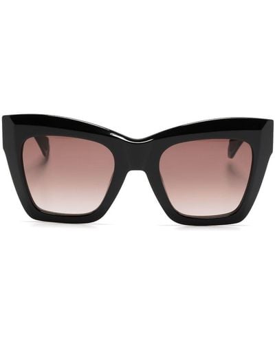 Gigi Studios Gioia Cat-eye Frame Sunglasses - Black