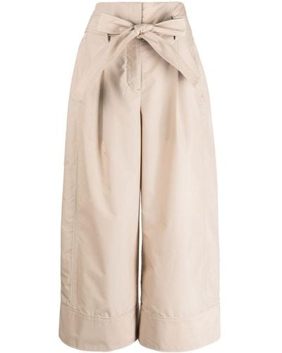 3.1 Phillip Lim Pleat-detail Cropped Trousers - Natural