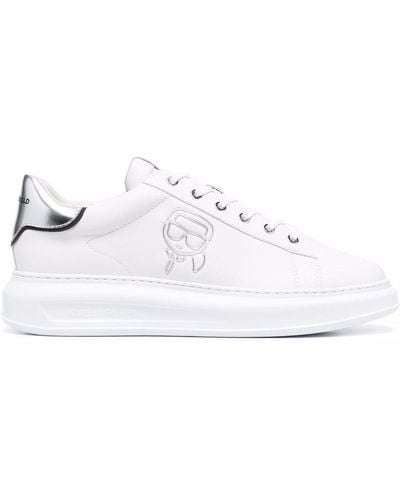 Karl Lagerfeld Plexikonic Low Top Sneakers - White