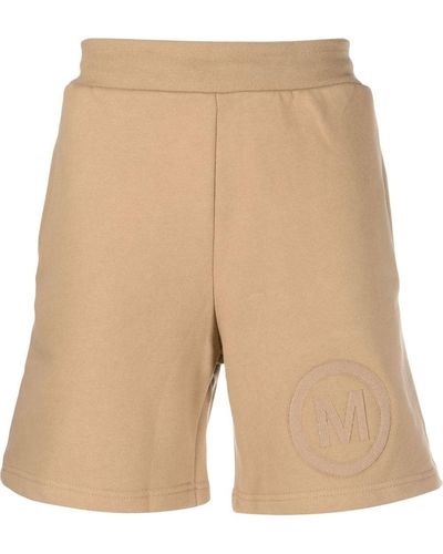 Market Logo-embroidered Cotton Track Shorts - Natural