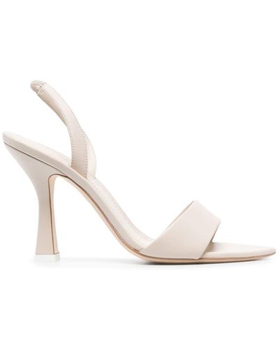 3Juin Slingback 110mm Open-toe Sandals - White