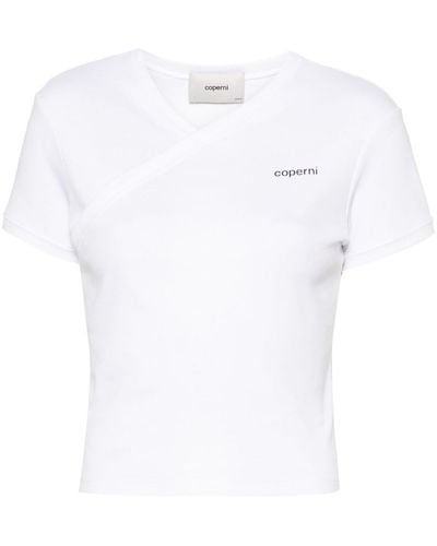 Coperni Logo-print T-shirt - White