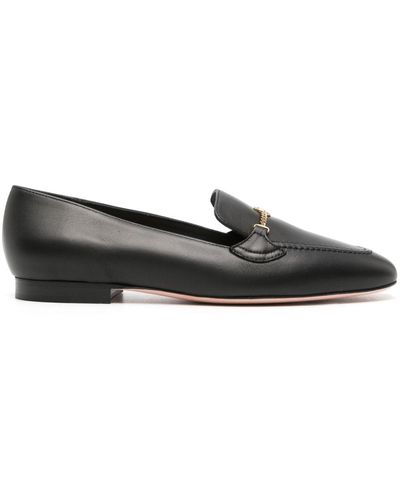 Bally Gael Leather Loafers - Black