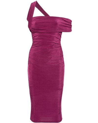 Essentiel Antwerp Fairborn Midi Dress - Purple