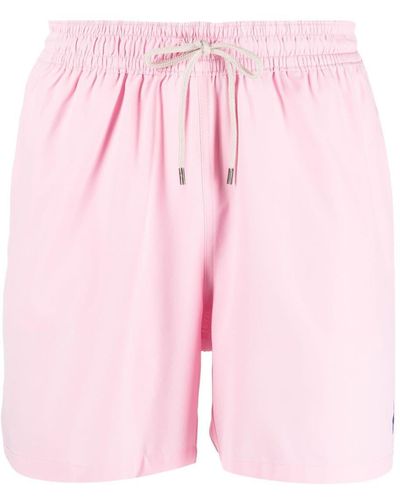 Polo Ralph Lauren Recycled Polyester Swim Shorts - Pink