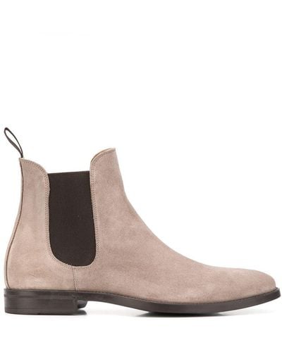 SCAROSSO Giacomo Slip-on Boots - Grey